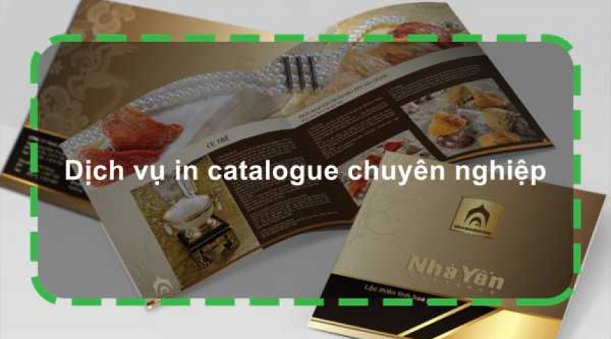 Dịch vụ in catalogue chuyên nghiệp