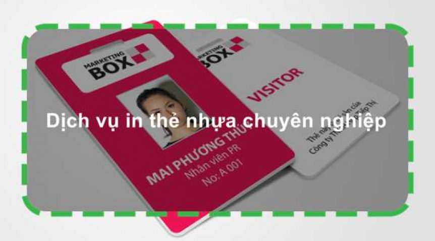 Dịch vụ in thẻ nhựa chuyên nghiệp