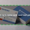 Dịch vụ in name card, card visit giá rẻ