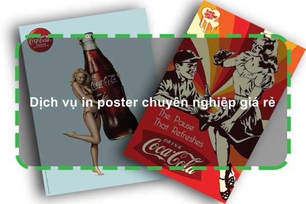 Dịch vụ in poster chuyên nghiệp giá rẻ