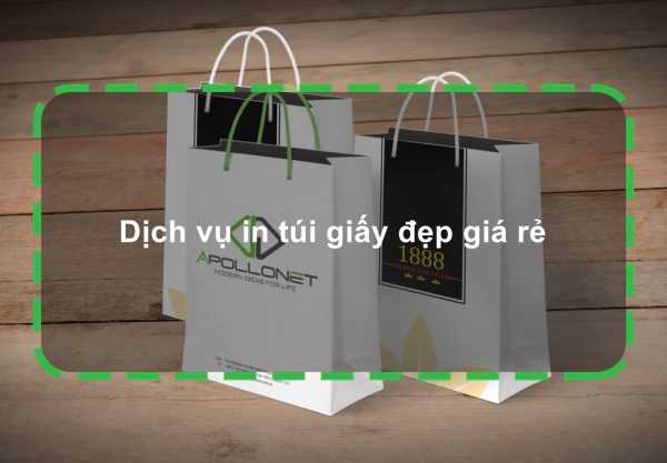 Dịch vụ in túi giấy đẹp giá rẻ